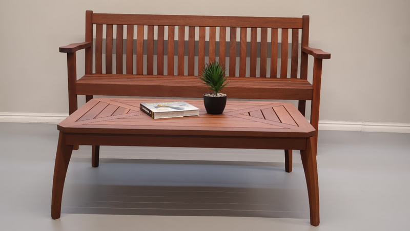 Patio Bench and Table on Sale