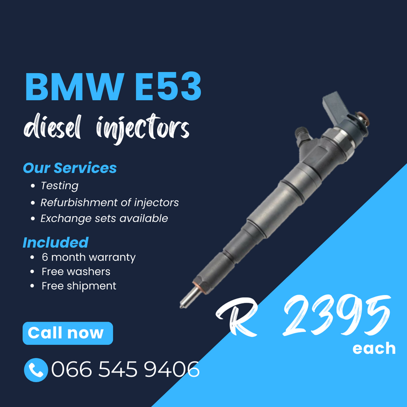 BMW X5 E53 diesel injectors for sale on exchange
