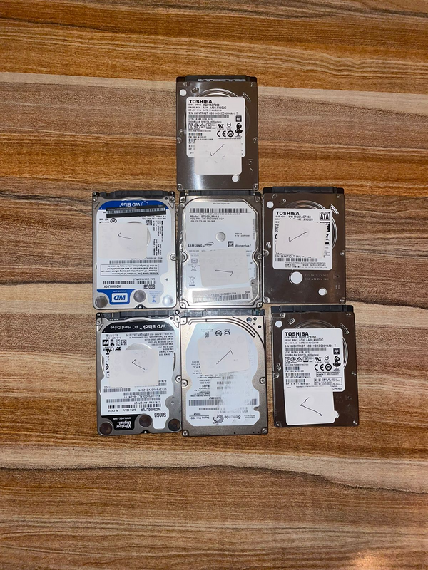 Refurbished 500GB Laptop Hard drives &#64; R150 each