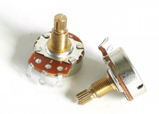 Karman Audio A500K 18mm Brass Shaft (split) Full Size Potentiometer