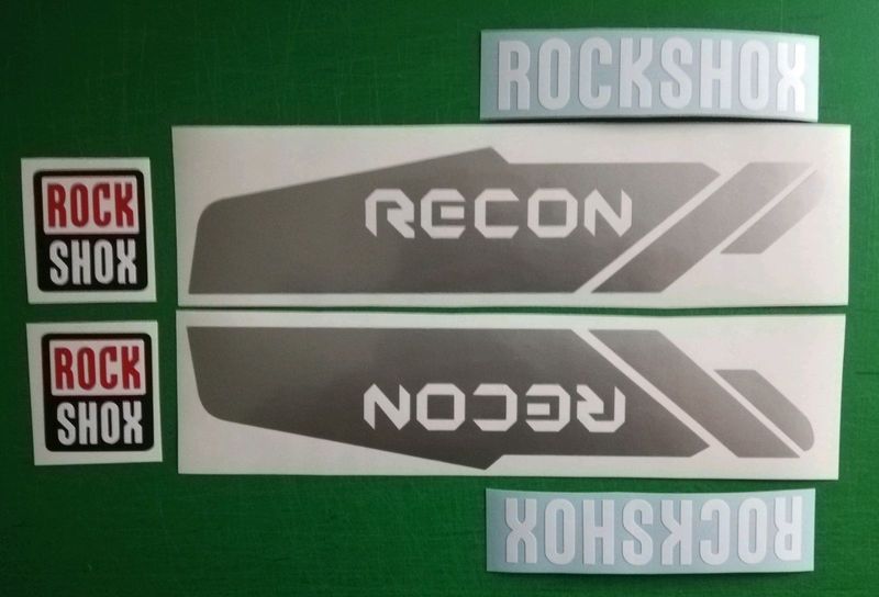Rock Shox fork vinyl cut decals stickers graphics