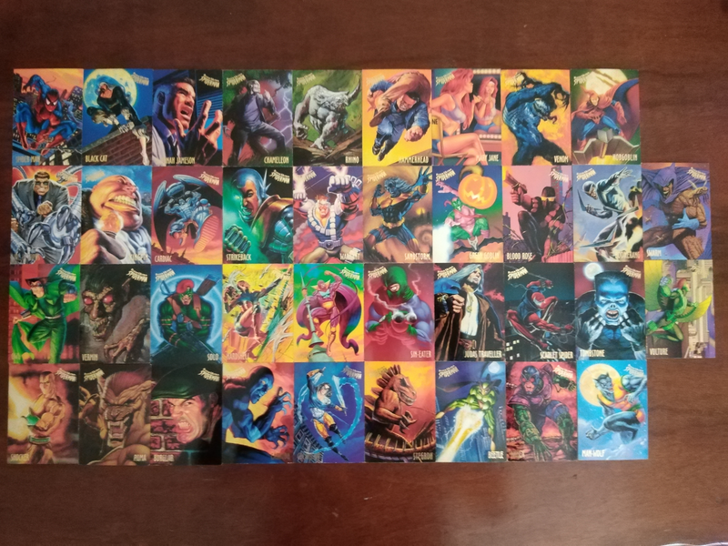 100&#43; Spider-man Marvel Trading Cards