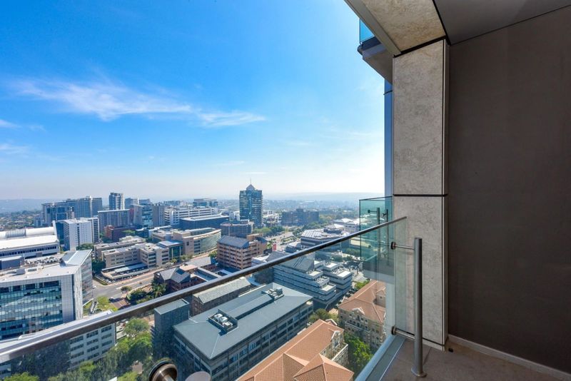 2 BEDROOM 2 BATHROOM 24TH FLOOR LUXURY APARTMENT FOR SALE IN THE EXCLUSIVE LEONARDO SANDTON