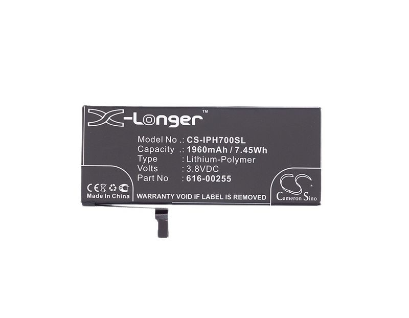 Mobile, SmartPhone Battery CS-IPH700SL for APPLE iPhone 7 etc.