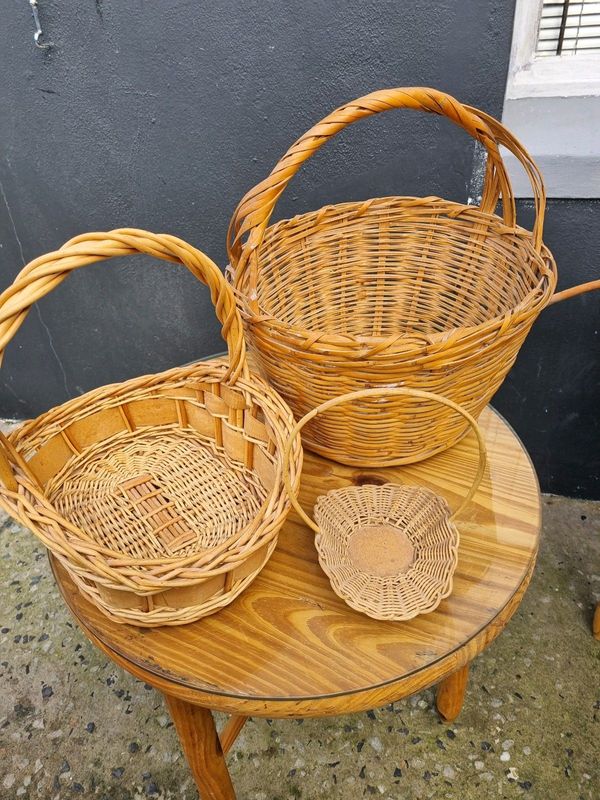 2 Bamboo baskets each R100