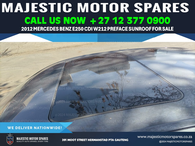 Mercedes E250 sunroof for sale second hand