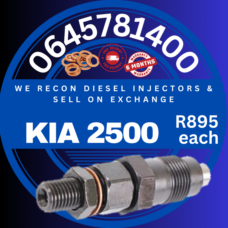 Kia 2500 Diesel Injectors for sale