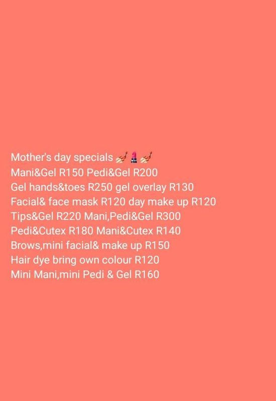 Mother&#39;s day&amp; May Specials