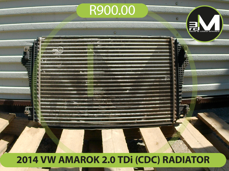 2014 VW AMAROK 2.0 TDi (CDC) RADIATOR R900 MV0549
