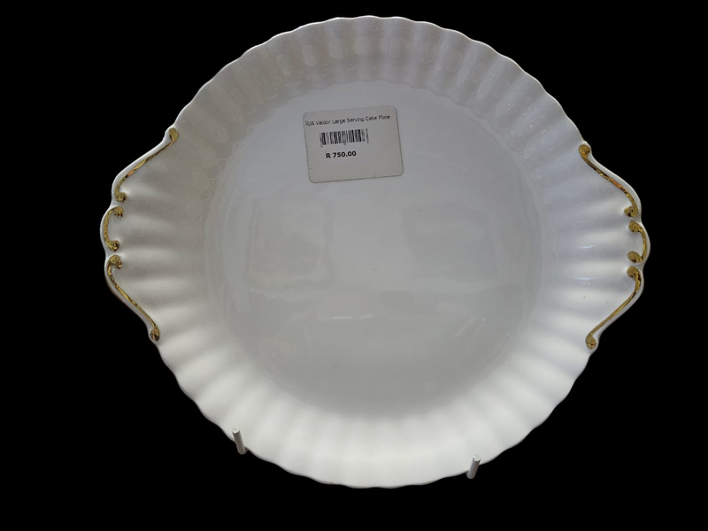 ROYAL ALBERT VAL D&#39;OR HANDLED CAKE PLATE