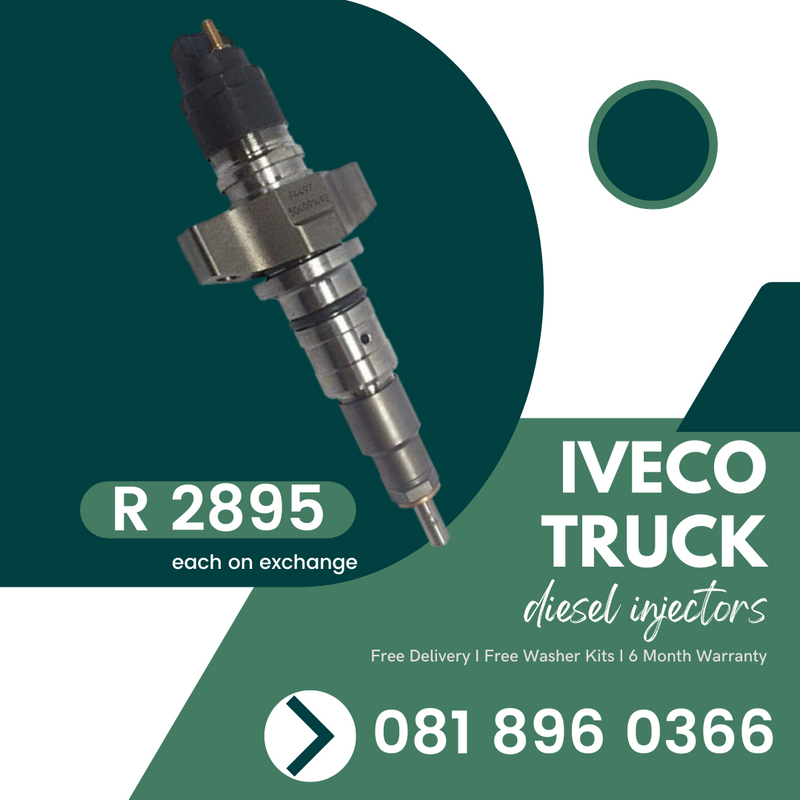 IVECO TRUCK DIESEL INJECTORS FOR SALE WITH WARRANTY