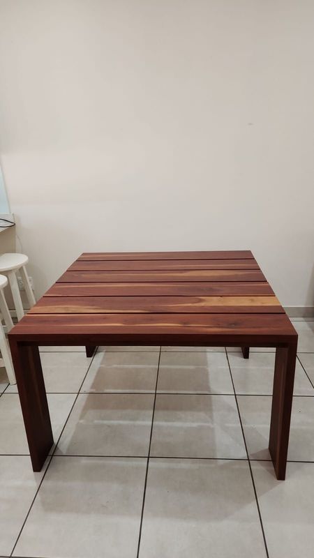 Wooden Table &amp; Chairs