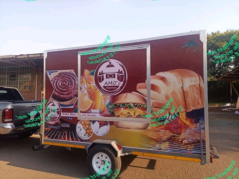 Lee mobile kitchen trailers