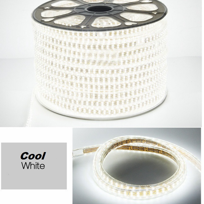 LED Strip Light / Rope Light 100metres Roll 220Volts in Cool White Light Colour. Brand New Products.