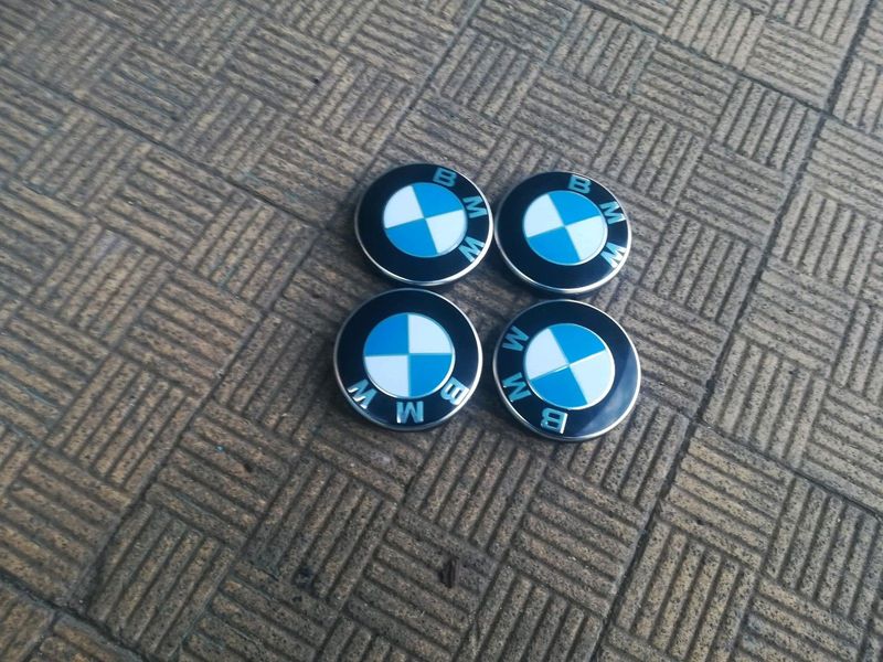 A set of BMW Centre caps