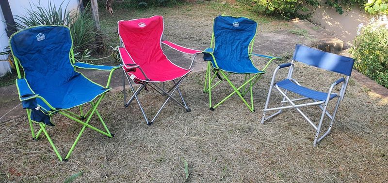 Camp master chair set