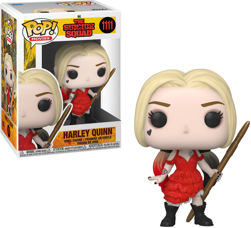 Funko Pop! Movies 1111: The Suicide Squad - Harley Quinn in Ripped Dress Vinyl Figure (New)