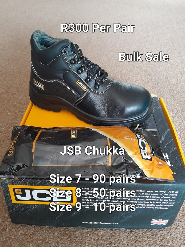 JCB Safety Boots - Bulk Sale Only