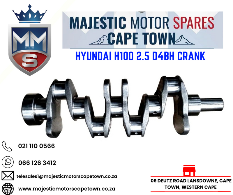 NEW HYUNDAI H100 2.5 D4BH CRANK