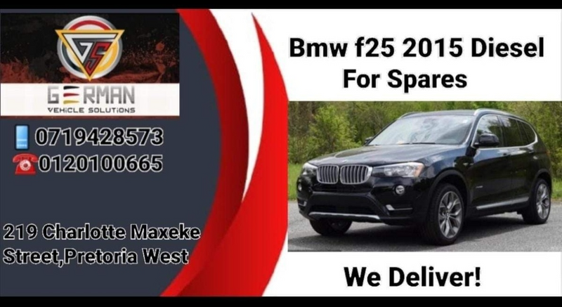 BMW F25 2015 DIESEL