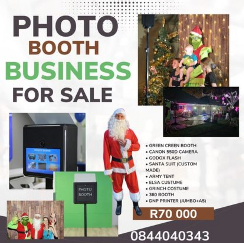 Photobooth Business For Sale