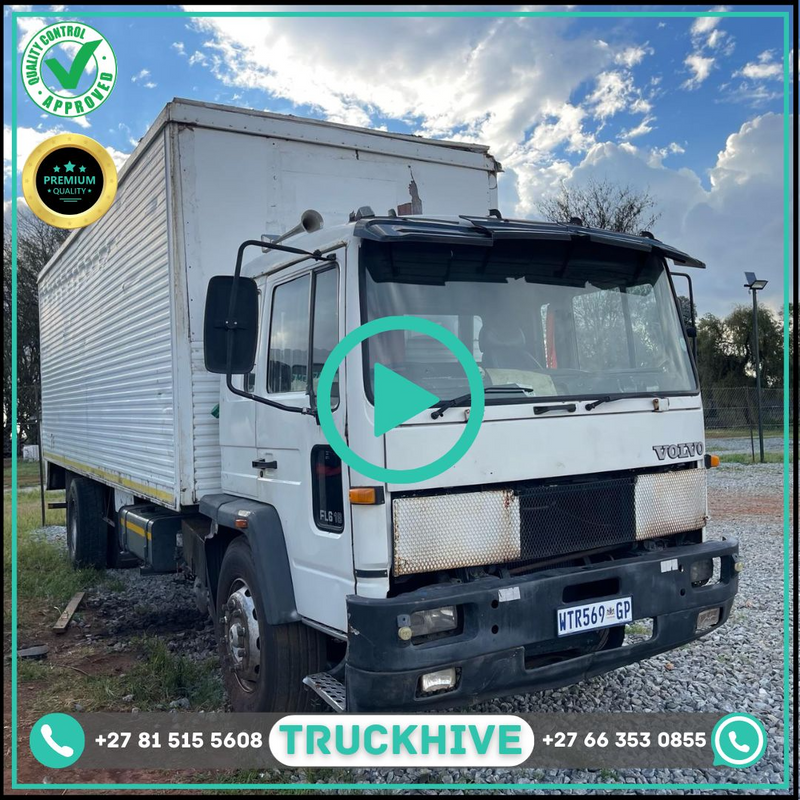 1995 VOLVO FL6:18 - (7 TON) CLOSED BODY — LAST CHANCE TO GET AN INSANE DEAL ON THIS TRUCK!