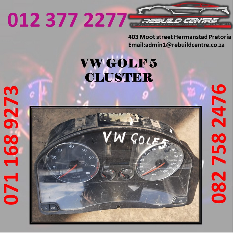 Vw Golf 5 Cluster