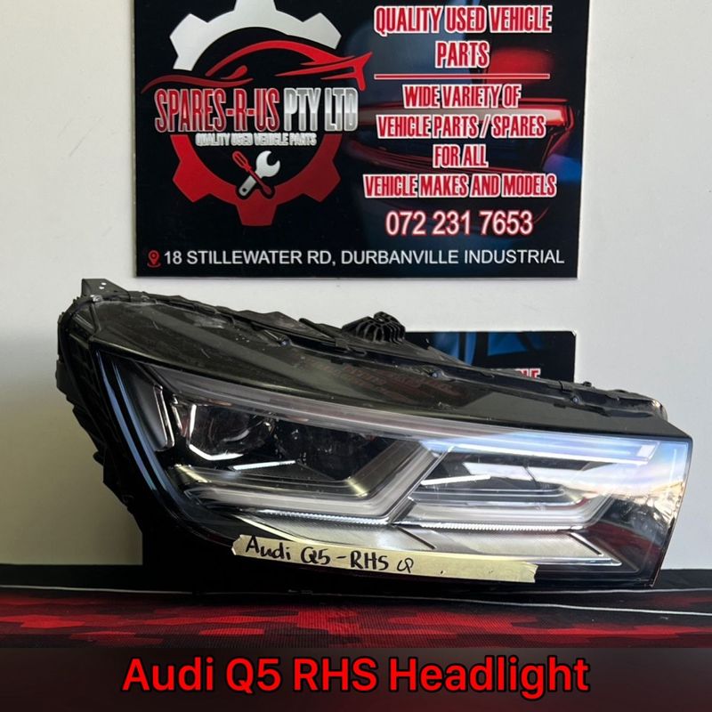 Audi Q5 RHS Headlight for sale
