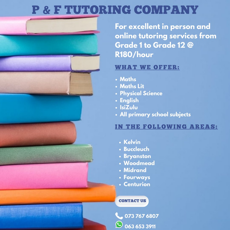Tutoring/Teaching - Ad posted by industry fossil