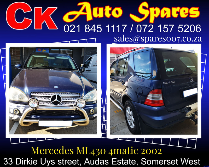 Mercedes ML430 W163 2002 4matic stripping for spares