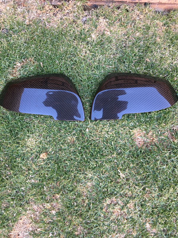 BMW F30 (3 Series) Mirror Covers &amp; Grill Carbon Fibre