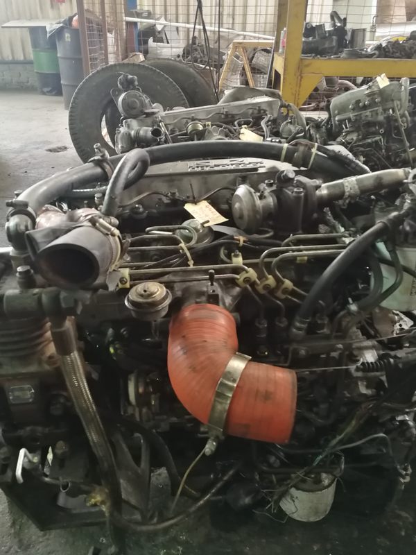 isuzu 4he1 Direct injection 4cylinder turbo charge gear diesel engine