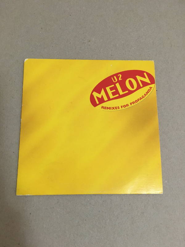 U2 Melon rare fan club 1995 UK cd in card cover