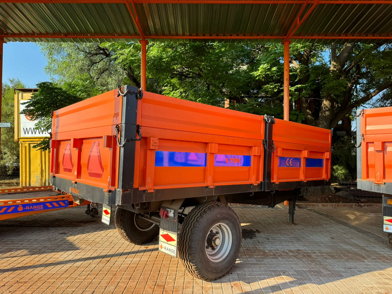 6 Ton Plaas Sleepwa / Farm Tipper Trailer For Sale (009612)