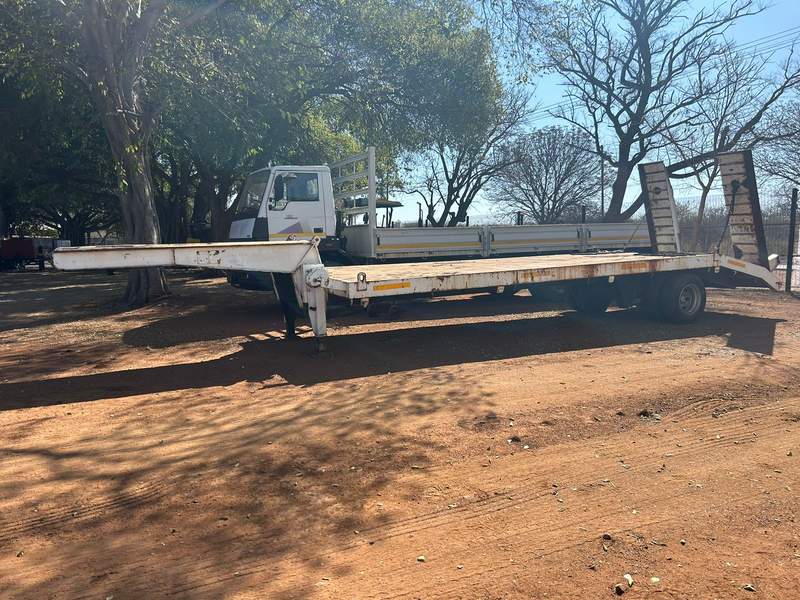 Single Axle Lowbed Trailer