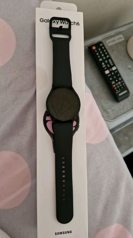 Samsung Galaxy watch 6 with box and charger