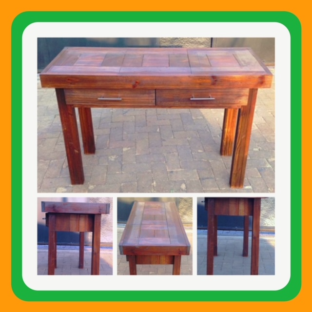 Study   desk Farmhouse series 1150 Version 1 - Stained