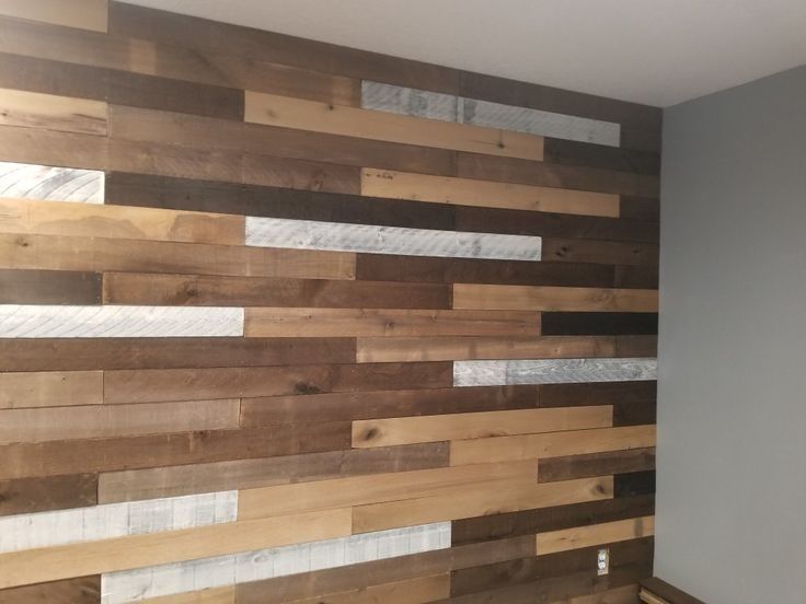Pallet wall cladding