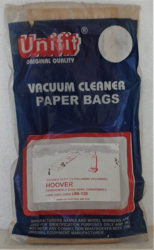 HOOVER Vacuum Cleaner - 4 x Replacement paper Bags