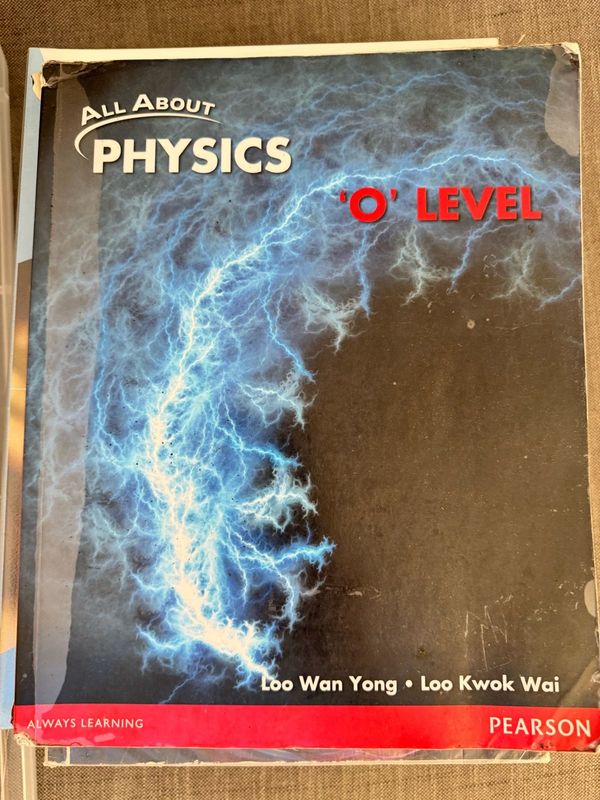 All About Physics O level textbook