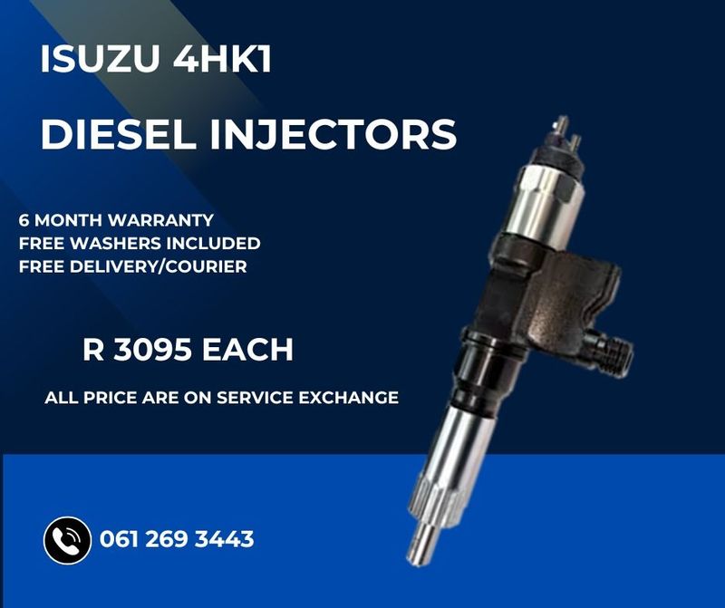 Isuzu 4HK1 Diesel Injector