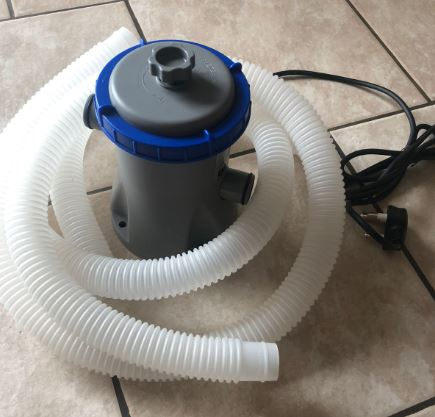 New Bestway pool pump filter