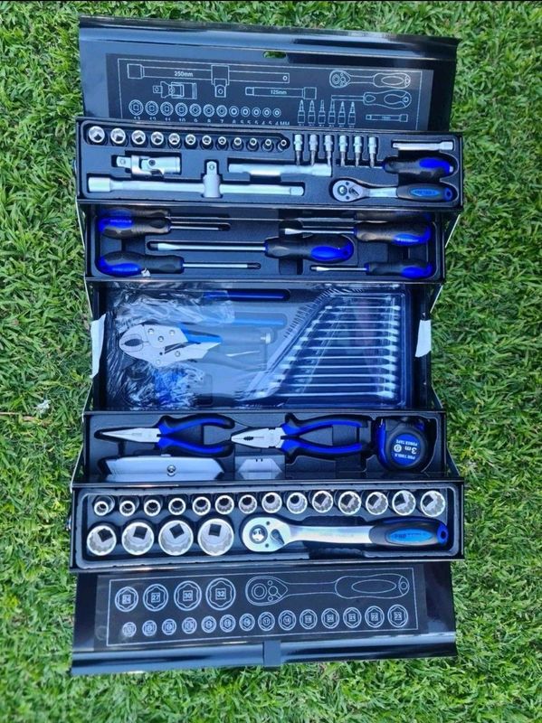 Splinternuut 85pcs pro tools toolbox perfect for diy and work (chrome vanadium)