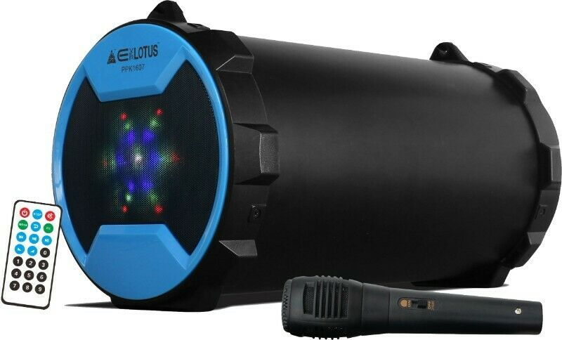 Brand New Everlotus Bluetooth Karaoke Wired Mic Speaker PSK-1607 ON SALE