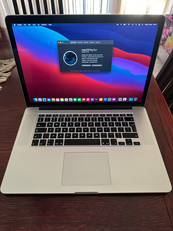 MacBook Pro, 2013, 512GB, 15-inch