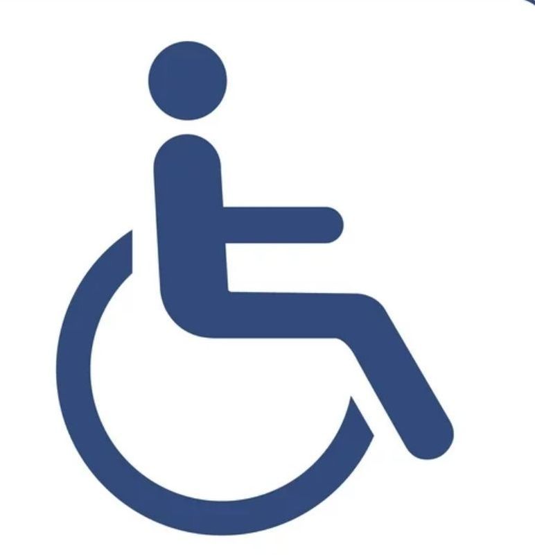Disabled Sign - Vinyl Sticker