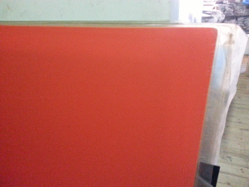3mm Orange Red Acrylic Sheets (A.K.A Plexiglass/Perspex)