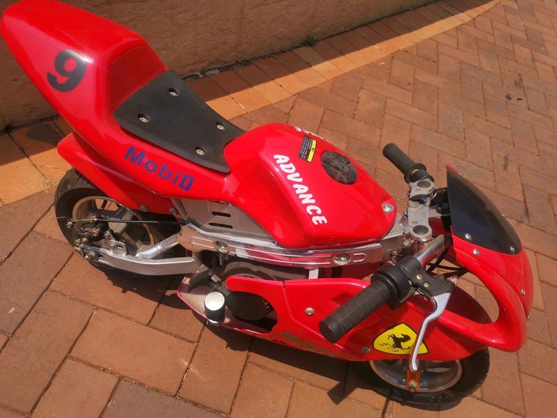 Brand new petrol motorbike for kids.