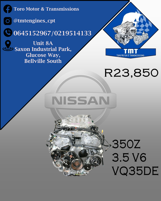 Nissan VQ35DE 350Z Engine
