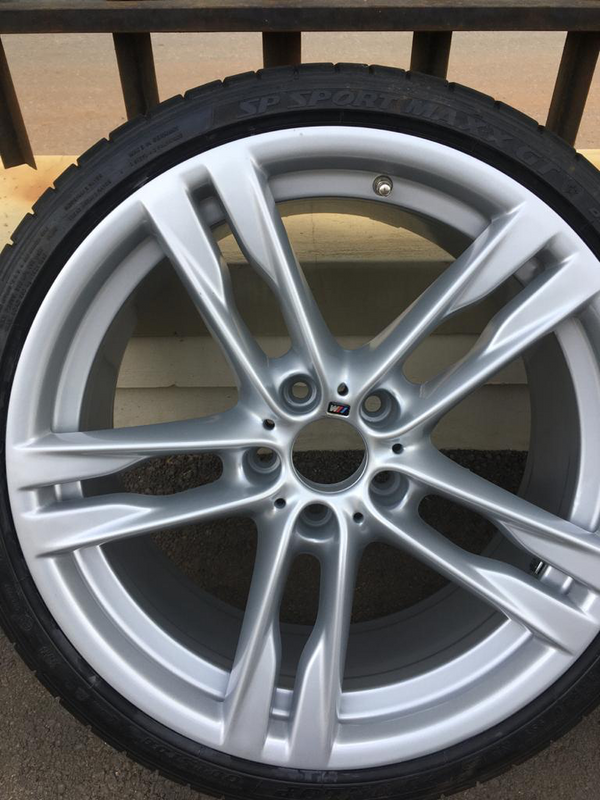 BMW 650/640 Ci 20&#34; Front Rims with Tyres